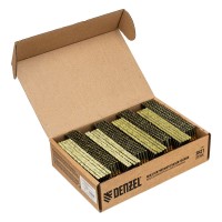 Гвозди для пнев. нейлера (крашен.) длина - 75 мм, диам. - 3,05 мм, 2000 шт. Denzel (57697)