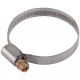 Хомут обжимной (нержавеющая сталь со сваркой) 32-50 мм (64284)