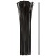 Хомуты нейлоновые для проводов, черные 100 шт., 4,8х500 мм (60360)