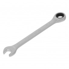 Ключ комбинированный трещоточный, 13 мм, CrV, зеркальный хром Matrix Professional