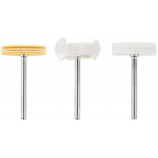 Круги полировочные, набор 3 шт. (36920)