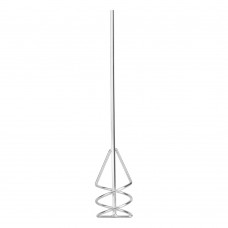 Миксер из оцинкованной стали, D 80 мм, L 450 мм, для песчано-гравийных смесей Сибртех (84810)