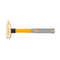 Молоток с поперечным бойком 3 кг AlCu рукоятка фибергласс, искробезопасный 186-1010, HORTZ