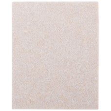 Подкладка для мебели самоклеющаяся сплошная 80 х 100 мм, 1 шт., войлок (67541)