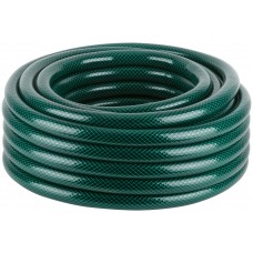 Шланг поливочный трехслойный армированный, зеленый 1