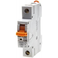 Автоматический выключатель ВА-100, 1P, 20А, C, 10кА СВЕТОЗАР SV-49071-20-C