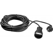 Удлинитель-шнур ПВС 207-Ш 10 м 2200 Вт 1 гнездо ПВС 2х0,75 мм2 ЗУБР 55023-10