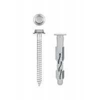 Дюбель фасадный ФД-Ц 10 x 80 мм, нейлон/цинк, 50 шт ЗУБР 301455-080