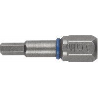 Биты торсионные Hex 4, 25 мм, 2 шт ЗУБР 26017-4-25-2