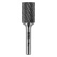 Борфреза по металлу твердосплавная, цилиндрическая, тип-А, 16 мм Denzel