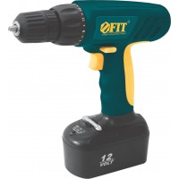 Дрель-Шуруповерт Акк. 12,0В; 0-500об/мин; 10,0Нм; 2(Ni-Cd)1,2Ач; 3-5ч.; кейс (80144)