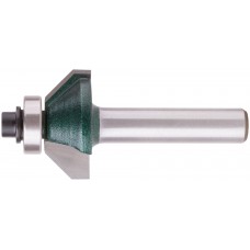 Фреза кромочная конусная с нижним подшипником DxHxL=25х10х54,3 мм (3607-081025)