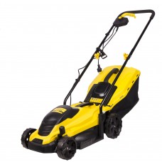 Газонокосилка эл. CHAMPION EM3313 (1,3 кВт пласт.+ткань травосб. 35л ширина 330мм 25-65мм, 8,8кг) (EM3313)