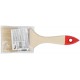 Кисть флейцевая Оптима, натур. cветлая щетина, деревянная ручка 2,5 (63 мм) (00816)