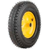 Колесо запасное, 8 слойная шина, 390х90x220 мм для тачек 77609; 77612; 77627 ( 4,80