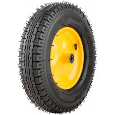 Колесо запасное, 8 слойная шина, 390х90x220 мм для тачек 77609; 77612; 77627 ( 4,80