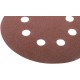 Круги шлифовальные с отверстиями (липучка), алюминий-оксидные, 125 мм, 5 шт. Р 60 (39833М)