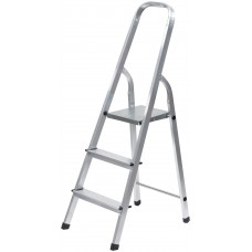 Лестница-стремянка алюминиевая, 3 ступени, вес 2,42 кг (65341)