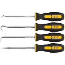 Набор монтажных захватов 4 шт., прорезиненные ручки