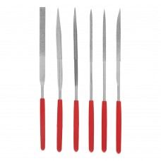 Набор надфилей алмазных, 140 х 50 х 3 мм, 6 шт Matrix