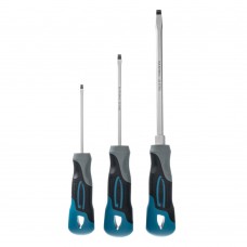 Набор отверток SL, 3 шт, S2, трехкомпонентная рукоятка Gross