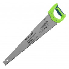 Ножовка по дереву Зубец, 500 мм, 7-8 TPI, каленый зуб 2D, двухкомпонентная рукоятка Сибртех