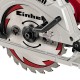 Пила цирк. Einhell TE-CS 165, 1200Вт,5500об/мин,165х16мм,55мм,литая подошва,под направляющую (4331010)