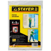 Пленка защитная укрывочная 4 м, 5 м, 7 мкм STAYER 1225-07-05