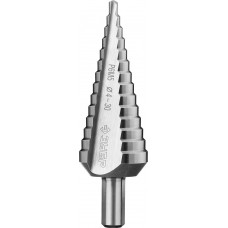 Сверло ступенчатое 4–30 мм, 14 ступеней, сталь Р6М5 ЗУБР Профессионал 29670-4-30-14_z01