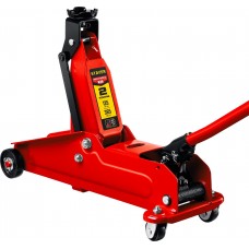 Домкрат подкатной 2 т, 135 - 385 мм с увеличенным подъемом R-28 RED FORCE Professional STAYER 43156-2