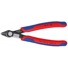 Бокорезы прецизионные Super Knips 125 мм, чернёные, зажим для проволоки, 2-комп ручки Electronic KN-7891125