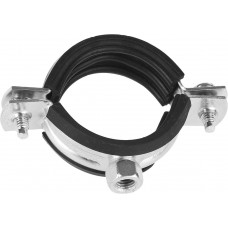 Хомут трубный с гайкой 3 90шт оцинкованный ЗУБР 37850-83-95-90