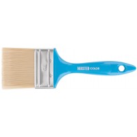 Кисть флейцевая, толщ. 16 мм, ПЭТ-щетина, нерж. обжим, пласт. ручка, ширина 70 мм (30-0204)