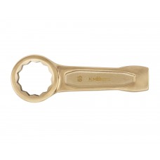 Ключ гаечный накидной ударный 65 искробезопасный сплав AlCu, HORTZ