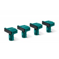 Комплект упоров KRAFTFLEX MFT-DH, в отверстия 20 мм, 4 шт KRAFTOOL 32804