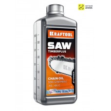 KRAFTOOL TimberPlus, 1 л, цепное полусинтетическое масло для бензо и электропил (41521-1)