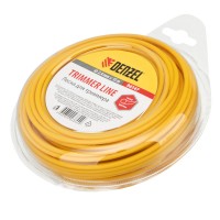 Леска для триммера круглая, 2.4 мм х 15 м Denzel (96147)