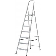 Лестница-стремянка алюминиевая, 7 ступеней, вес 4,94 кг (65345)