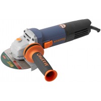Шлифмашина угловая, 1200 Вт, 11500 об/мин, защитный кожух 125 мм, антивибрационная ручка, дополнительные щетки, 2,2 кг, кор., MAX-PRO, 85134