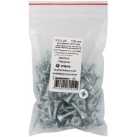 Шурупы оцинкованные, универсальные 5 х 20 100 шт Фасовка (20520-0)