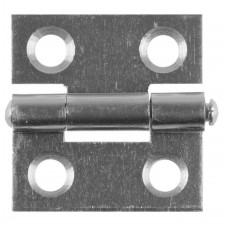 Петля карточная 25 x 24 х 1.0 мм, цвет белый цинк STAYER 37611-25-1