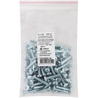 Винт с полуцилиндрич. головкой с полной резьбой оцинков. DIN 7985 5х25 100 шт Фасовка (27720-0)