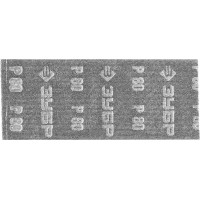 ЗУБР 115 х 280 мм, 10 шт, P80, абразивная, водостойкая шлифовальная сетка (35481-080)