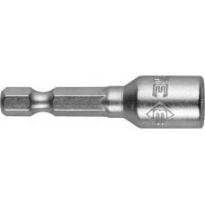 Биты магнитные с торцовой головкой 2 шт, 6?45 мм ЗУБР 26392-06-02