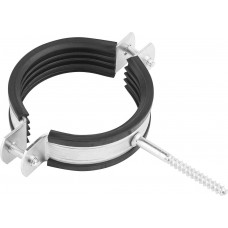 Хомут трубный с шурупом 3, цинк, 100 шт ЗУБР 37854-83-95-100  