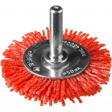 Щетка дисковая для дрели 50 мм, нейлоновая проволока ЗУБР Профессионал 35161-050_z02