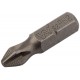 Биты WP, сталь S2, с насечкой, Профи, 25 мм PH2, 20 шт. (57562)