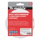 Круг абразивный на ворсовой подложке под липучку, перфорированный, P 24, 125 мм, 5 шт Matrix (73800)