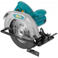 Пила дисковая 1280 Вт; 5000 об/мин; 185/20 мм; 4,8 кг; жел. опора; рез. накл.; б/с щеток; блок шпинд.; коробка (80398)