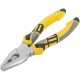 Плоскогубцы комбинированные Смарт, трехцветные прорезиненные ручки, никелевое покрытие 180 мм (50664)